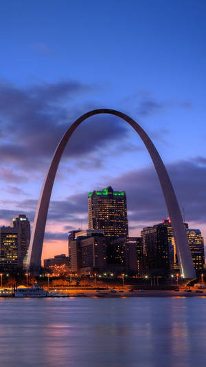 St. Louis Arch Buildings View Wallpaper