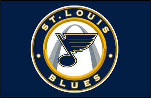 St Louis Blues Circle Shape Logo Wallpaper
