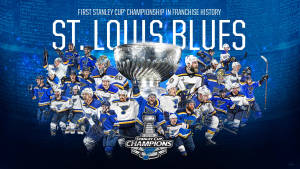 St Louis Blues First Championship Wallpaper