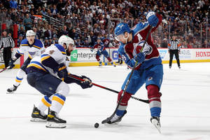 St. Louis Blues Nathan Mckinnon Wallpaper