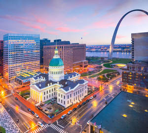 St Louis Skyline Wallpaper