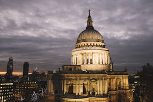 St Paul Dome Sky Cloudy Wallpaper