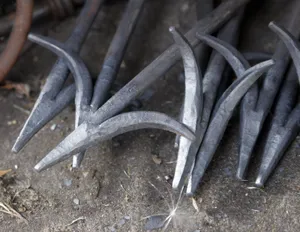 Stack Of Fire Iron Up-close Wallpaper