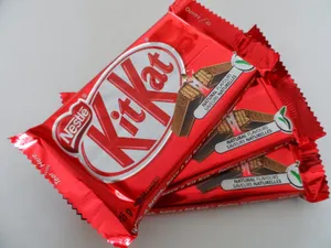 Stack Of Red Kit Kat Wallpaper