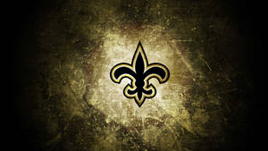 Stained New Orleans Saints Symbol Wallpaper
