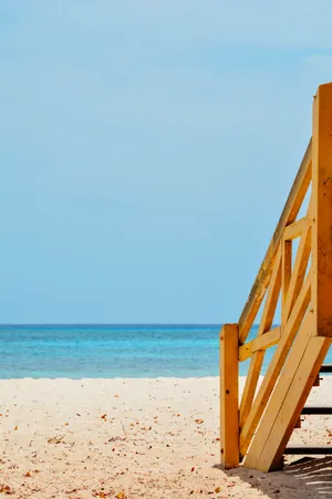 Stairs In Barbados Island Wallpaper