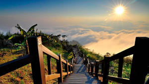 Stairway To Heaven In Taiwan Wallpaper