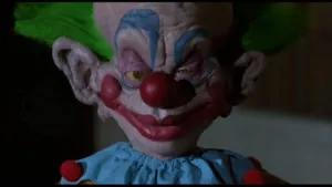 Standing Against A Menacing Horde Of Alien Killer Clowns Wallpaper