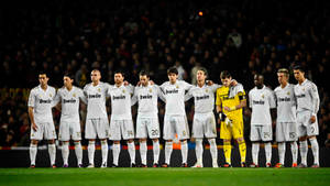 Standing Together Real Madrid 4k Wallpaper