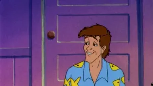 Stanley Ipkiss Holding The Magical Mask In The Animated Series Wallpaper