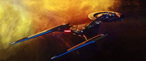 Star Trek Discovery Klingon Space Wallpaper