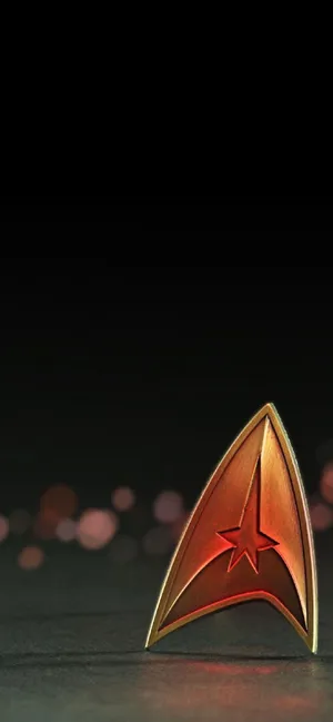Star Trek Phone 3d Insignia Wallpaper