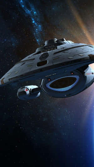 Star Trek Phone Open Door Wallpaper