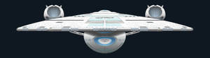 Star Trek Starship Uss Enterprise Ncc-1701-f Front View Wallpaper