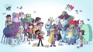Star Vs. The Forces Of Evil Poster Wallpaper