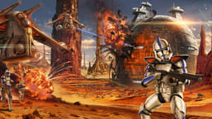 Star Wars Clone Wars - Screenshot Thumbnail Wallpaper