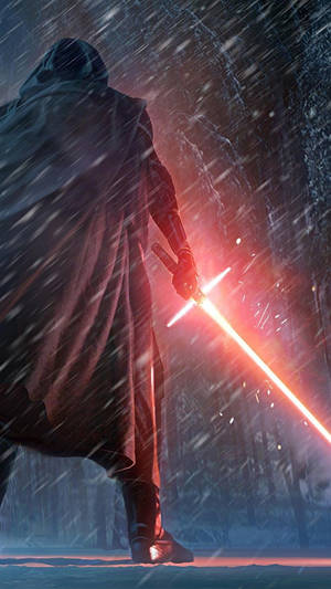 Star Wars Kylo Ren Lightsaber Wallpaper