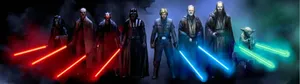 Star Wars Villains Dual Screen Cover Wallpaper