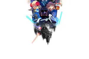 Star Wars Visions Characters Fan Art Wallpaper