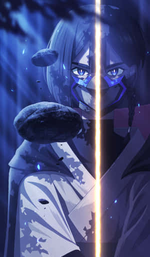 Star Wars Visions Warrior With Lightsaber Wallpaper