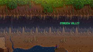 Stardew Valley In The Cave Wallpaper