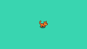 Stardew Valley Pixel Cat Wallpaper