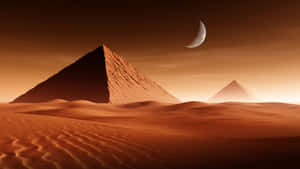 Stargate Pyramids Wallpaper