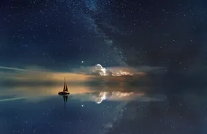 Starry Night Fantasy Wallpaper