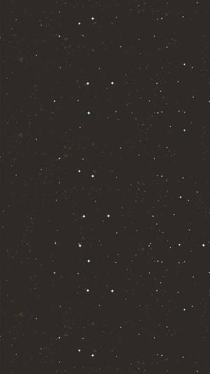 Starry Night Sky Minimal Dark Iphone Wallpaper