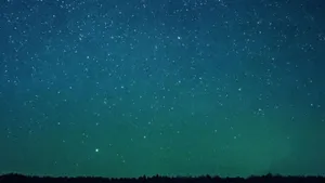 Starry Sky View Wallpaper