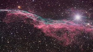 Stars And Space Nebula Wallpaper