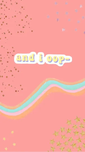 Stars On Aesthetic Pink Wallpaper