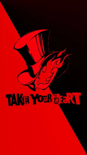 Start A Journey Of Exploration, Rebellion And Self-discovery With Persona 5 On Iphone Wallpaper