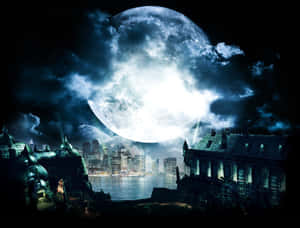 Start Your Adventure In Batman's Arkham Asylum Wallpaper