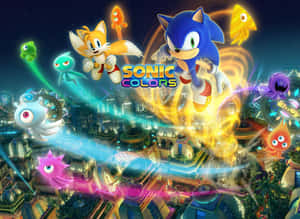 Start Your Adventure With The Classic Classic Sonic The Hedgehog In 4k! Wallpaper