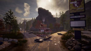 State Of Decay2_ Abandoned Drive Thru Scene Wallpaper