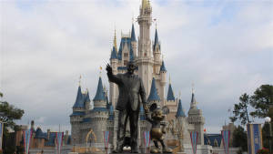 Statue At Walt Disney World Desktop Wallpaper