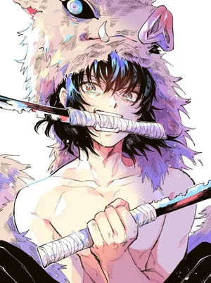 Stay Connected With Inosuke Phone Wallpaper