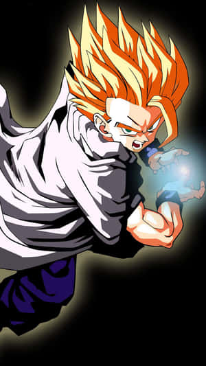 Stay Up To Date With Your Favorite Franchise With The Dragon Ball Z Phone Wallpaper