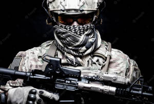 Steadfast & Resilient - Para Commandos Geared For Urban Operations Wallpaper