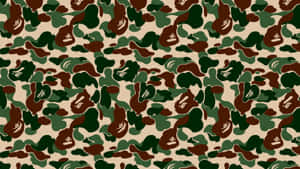 Stealth Mode - Green Camo Keeping You Hidden Wallpaper