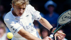 Steffi Graf Swinging Racket Wallpaper