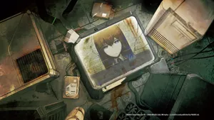 Steins Gate Kurisu Makise In Monitor Wallpaper