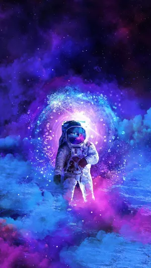 Step Into The World Of Epic Neon Wallpaper