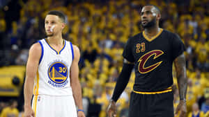 Stephen Curry 4k And Lebron James Wallpaper