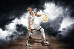Stephen Curry Cool Digital Artwork Wallpaper