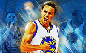 Stephen Curry Is Cool Under Pressure Wallpaper