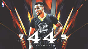 Stephen Curry Pulls Up From Distance Wallpaper