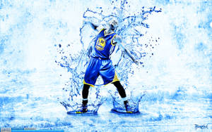 Stephen Curry Splash Cool Basketball Iphone Wallpaper