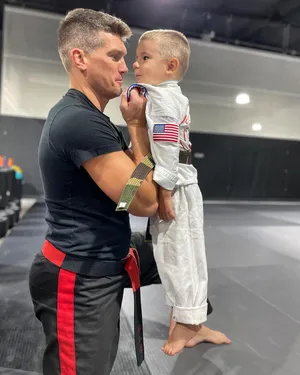 Stephen Thompson In The Heat Of A Ufc Fight. Wallpaper